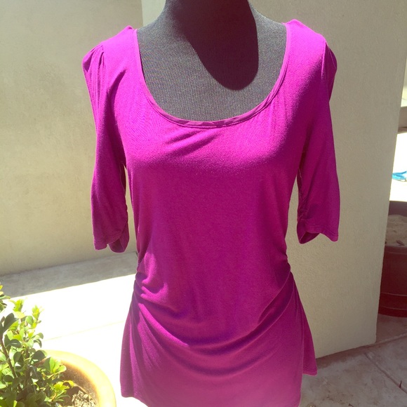 WHBM Amethyst Color Blouse