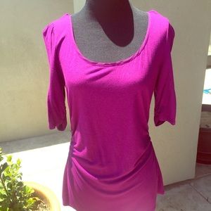 WHBM Amethyst Color Blouse