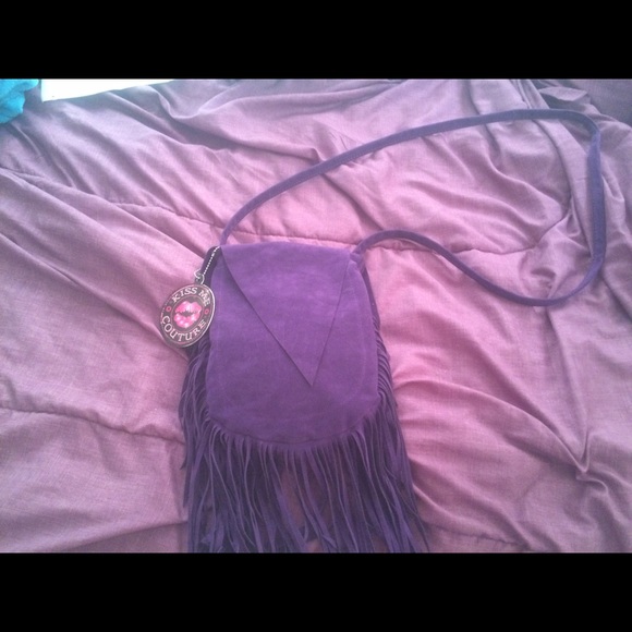 Kiss Me Couture Handbags - Stylish Fringe Bag