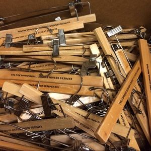 Wooden pants hangers