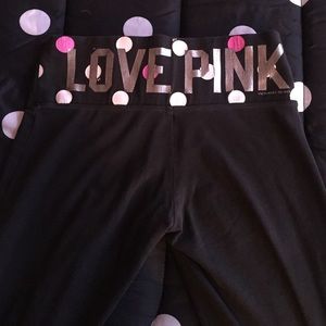 Love Pink yoga pants