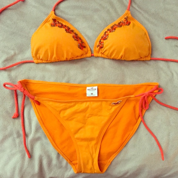 Orange Hollister Bikini