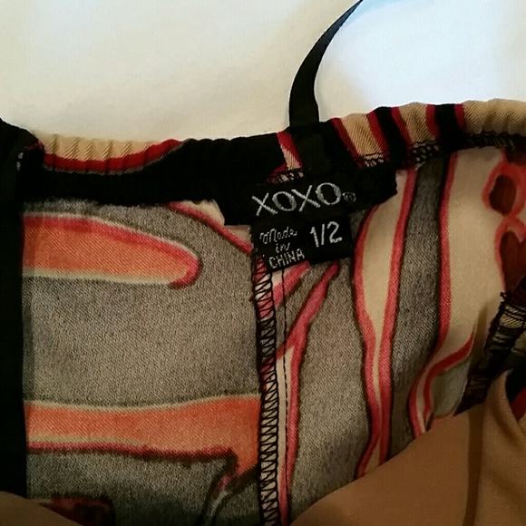 NWOT XOXO Leopard Print Dress - Picture 3 of 3