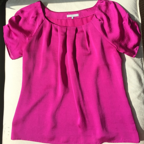 Violet & Claire Tops - Pink fuschia top