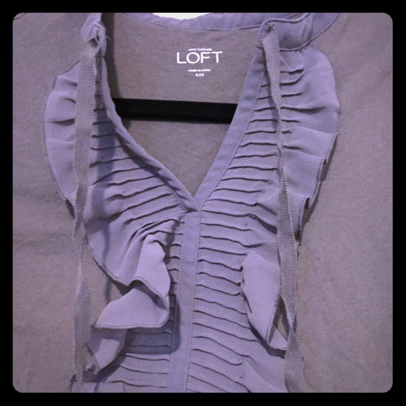 Ann Taylor Toupe Sleeveless Top