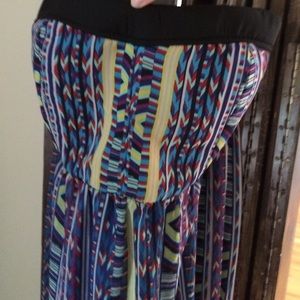 Size 18 Torrid full length strapless dress