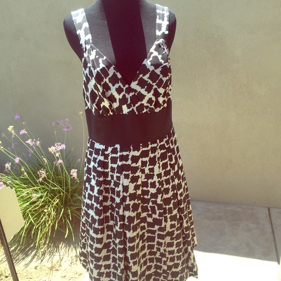 WHBM Deep V Dress