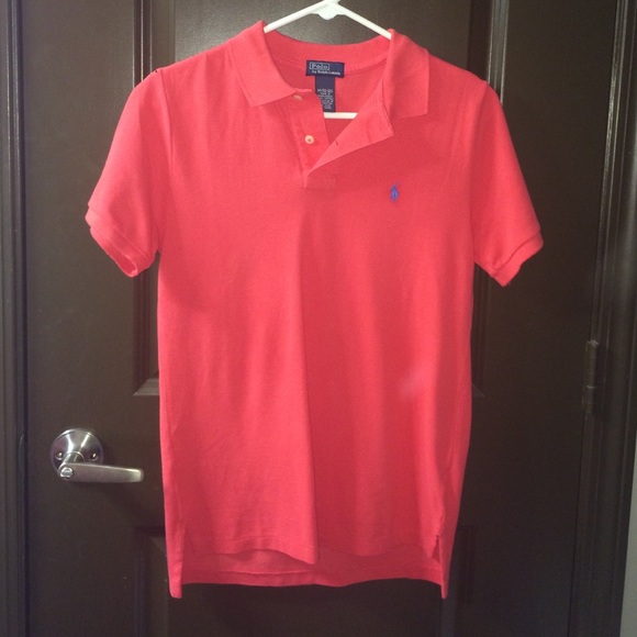 Women's Ralph Lauren medium Coral polo