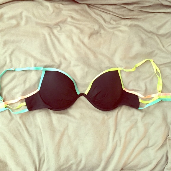 Victoria's Secret Color Block Bikini Top