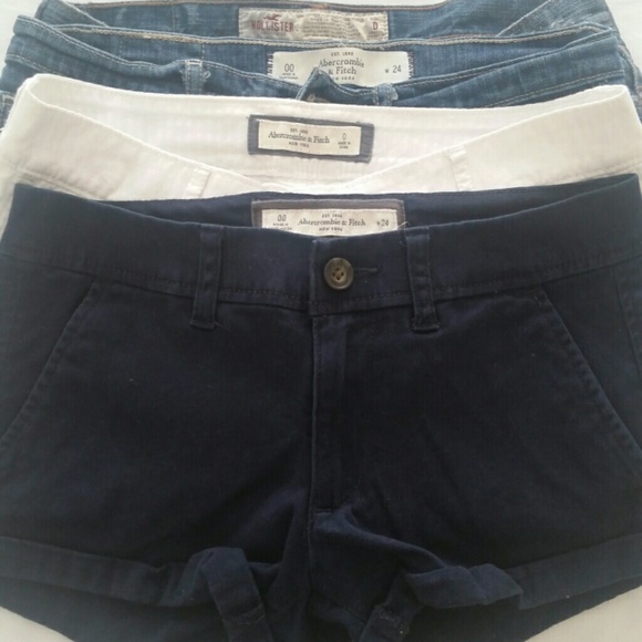~Abercrombie & Fitch/ Hollister Shorts Bundle~