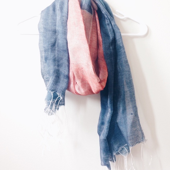 Watercolor Color Block Scarf