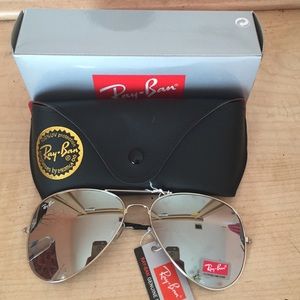 Ray-Ban Aviators Sunglasses NWT