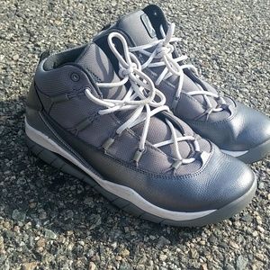 Gray Jordans
