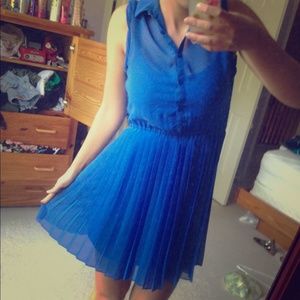 American eagle blue dress