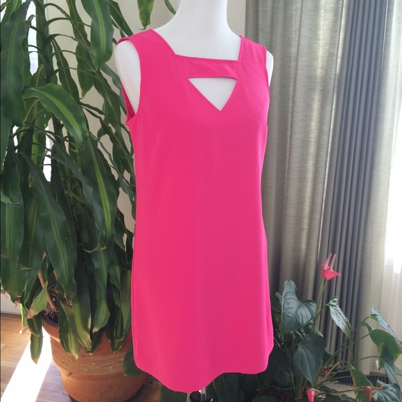 Banana Republic Dresses & Skirts - Pretty (& Sexy) in Pink BR Dress NWT 🎉3X HP😍