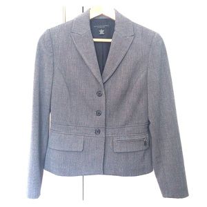 Apostrophe Gray Skirt Suit