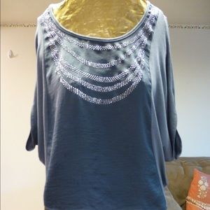Silver and Grey Shirt