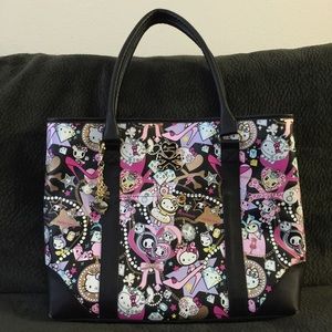LE Tokidoki for Hello Kitty large leather purse