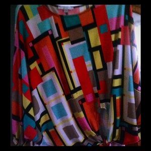 SALE 1 hour , discounted shipping  poncho top, L,