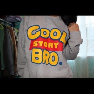 Cool story bro crewneck