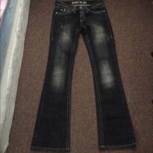 Plastic by gly jeans size 5