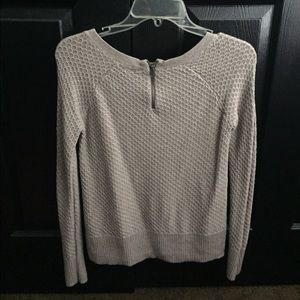 Brown knit sweater