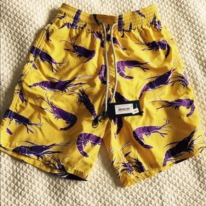 Designer Men's swim trunks brand new with tags