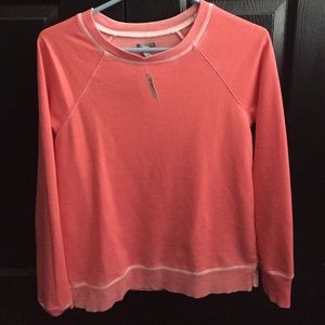 Coral long sleeve top