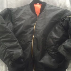 Black bomber Jacket