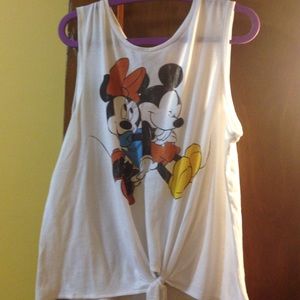 Mickey & Minnie Sleeveless Top :)