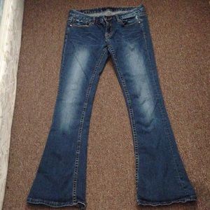 Vigoss Studio jeans. The jaggers skinny flare.
