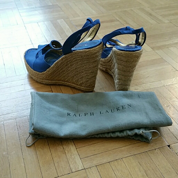 Ralph Lauren Collection Satin Espadrille - Picture 2 of 4