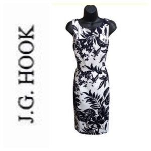 JG Hook Black & White Dress
