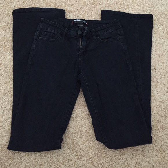 "Roadie" black bootcut jeans - Picture 2 of 3