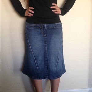 Denim skirt