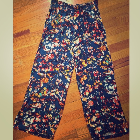 Matty M. Pants - Boho chic palazzo flowy pants