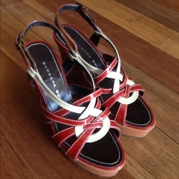 Barbara Bui Platform Wedge Sandal