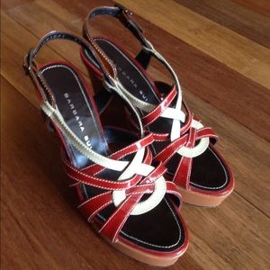 Barbara Bui Platform Wedge Sandal
