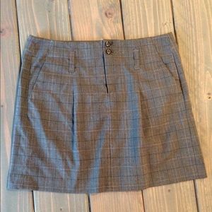 Gap plaid skirt. Cute!