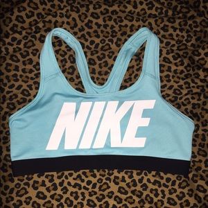 Teal Nike Sports Bra