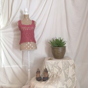 Urban Outfitters Crochet Crop-Top