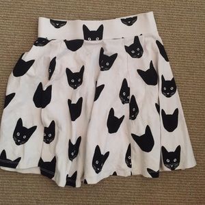 Kitty skater skirt