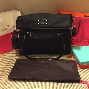 Kate Spade Basic Nylon Carmen Shoulder  Handbag