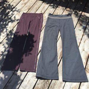 Lululemon pants. Two pairs.