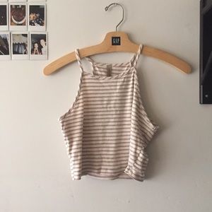 Striped Halter Top