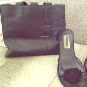 DKNY black purse
