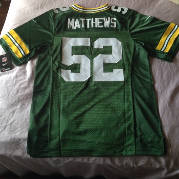 Matthews green jersey NWT On Field