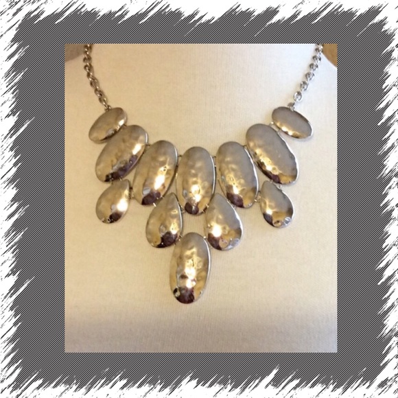 Oli  & Jules  Jewelry - Oil & Jules hammered silver necklace beautiful💕
