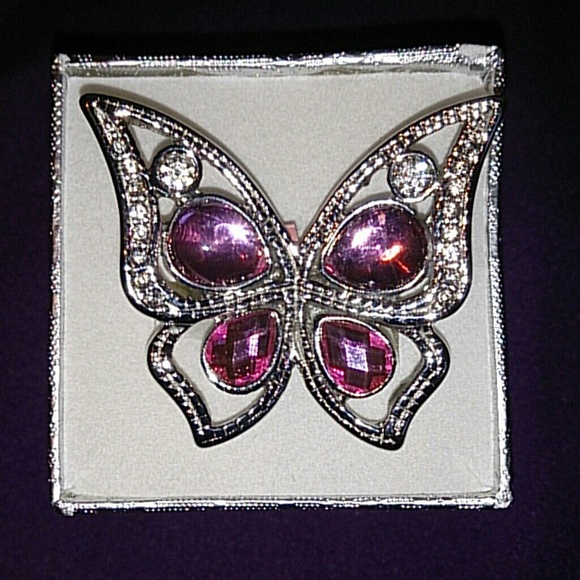 Stainless Steel Butterfly Ring