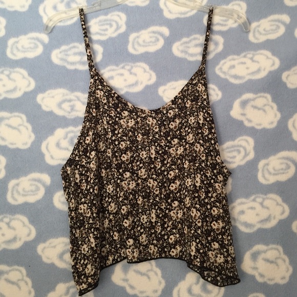 Flowy Floral Brandy Melville Tank Top